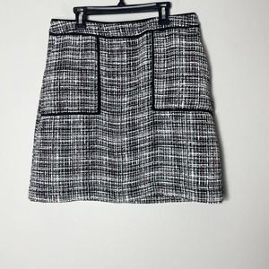 Loft Boucle A-Line Skirt